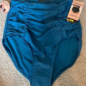 Shapermint Ocean Blue Bikini Bottom Size Medium NWT!